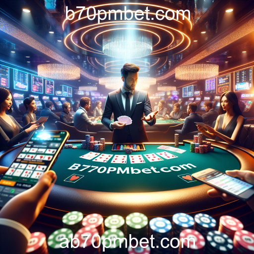 A Experiência Imersiva do Cassino Ao Vivo no b70pmbet.com